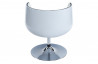 Siege Design Rond Blanc/Blanc