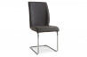 Lot de 2 chaises de sejour couleur taupe