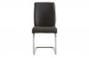 Lot de 2 chaises de sejour couleur taupe