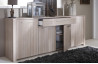 Enfilade DUCHESS couleur chene shannon/beton clair