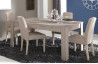 Table DUCHESS couleur chene shannon/beton clair