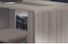 Table basse DUCHESS couleur chene shannon/beton clair