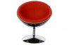 Fauteuil Design Boule Noir/Rouge