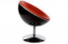 Fauteuil Design Boule Noir/Rouge