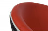 Fauteuil Design Boule Noir/Rouge