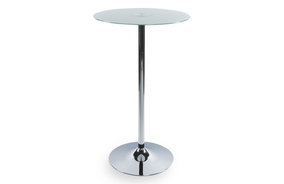 Table bar design blanc