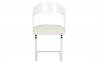 Chaise Design Blanc/Blanc