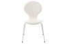 Chaise Design Simili cuir creme