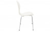 Chaise Design Simili cuir creme