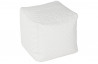 Pouf d'appoint blanc