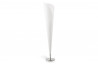 Lampadaire design forme cône blanc