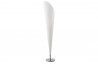 Lampadaire design forme cône blanc