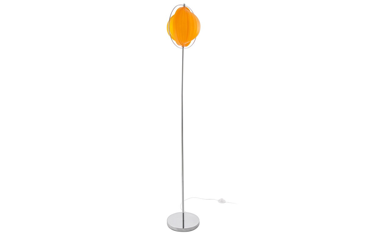 Lampadaire design orange