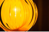 Lampadaire design orange