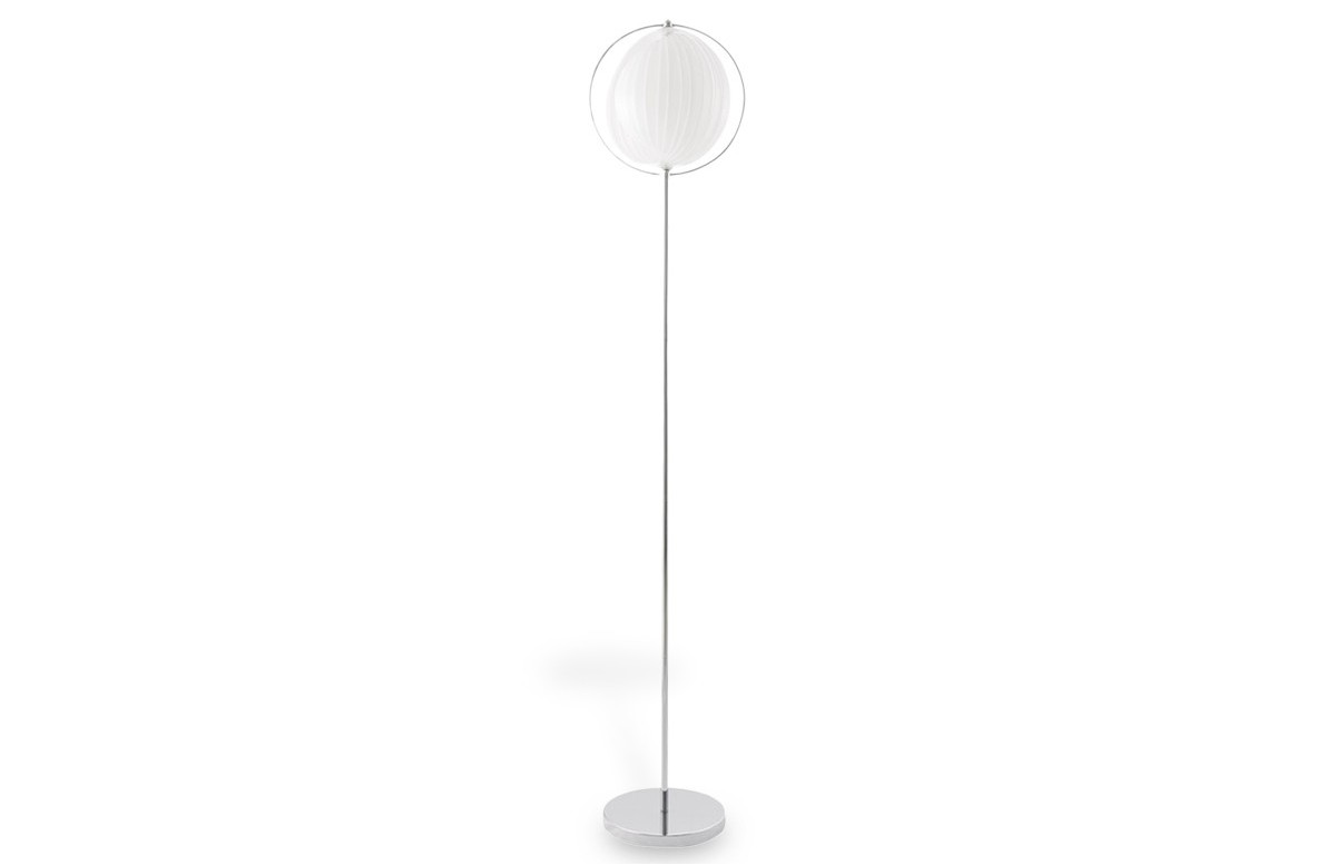 Lampadaire design blanc