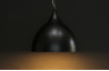Lampe suspendue design noire