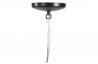 Lampe suspendue design noire