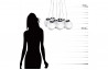 Lampe suspendue blanc