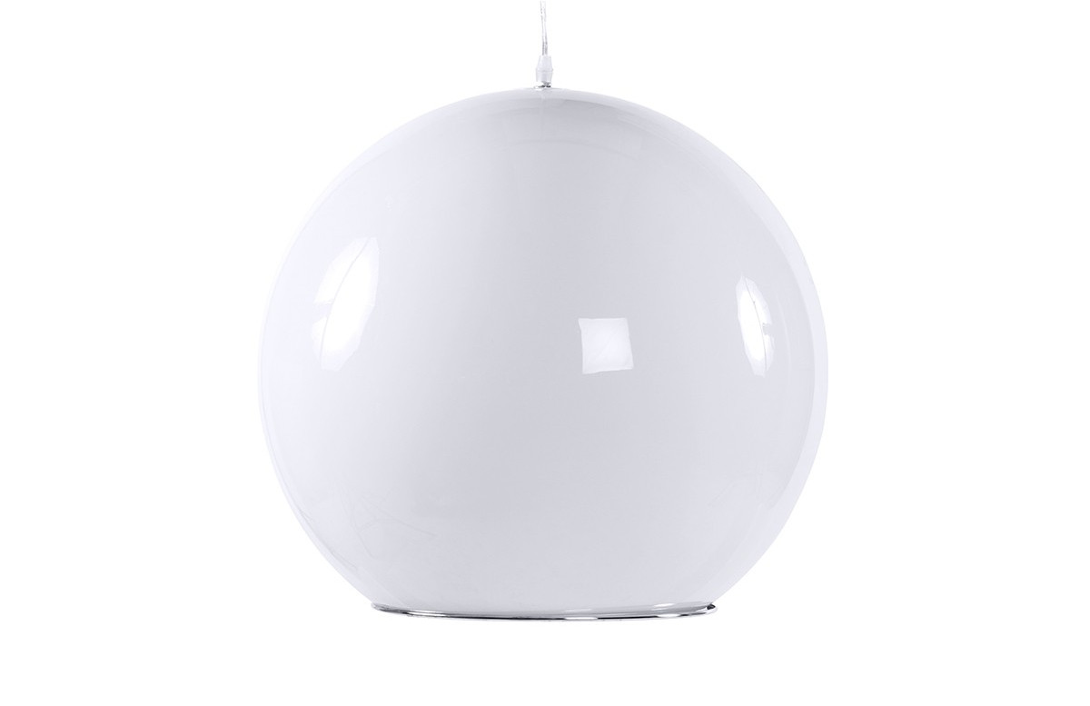 Lampe suspendue design blanc