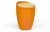 Tabouret design orange