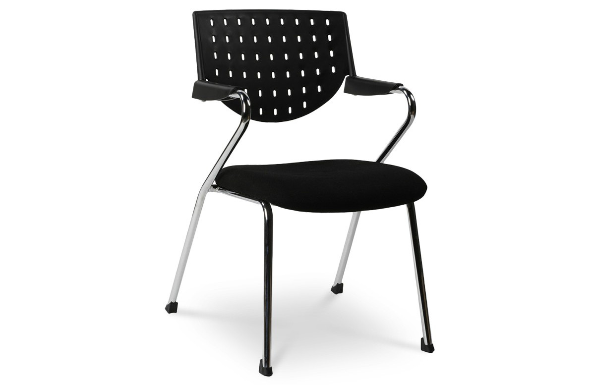 Chaise de bureau design Noir/Noir