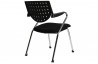 Chaise de bureau design Noir/Noir