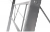 Bureau d'angle design verre blanc