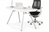 Meuble de bureau design blanc