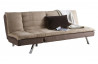 Canapé sofa clic clac couleur taupe - beige