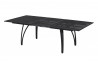 Ensemble table aluminium avec 8 chaises