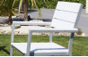 Lot de 6 Fauteuils blancs