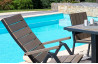 Lot de 4 fauteuils multi-positions