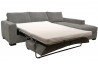 Canapé convertible en tissu microfibre