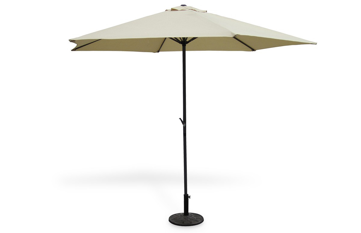 Parasol uni polyester vert anis