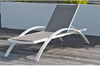 Bain de soleil design en aluminium DCB Garden BARCELONA