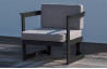 Salon de jardin design bas en aluminium DCB Garden 4 places BARCELONA
