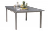 Table aluminium 8-10 places gris galet