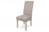 Lot de 2 chaises de sejour couleur naturel/beige