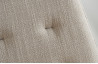 Lot de 2 chaises de sejour couleur beige