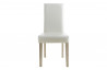 Lot de 2 chaises de sejour couleur blanc