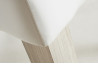Lot de 2 chaises de sejour couleur blanc