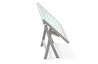Table basse pliante 40cm en aluminium Marius CITY GARDEN