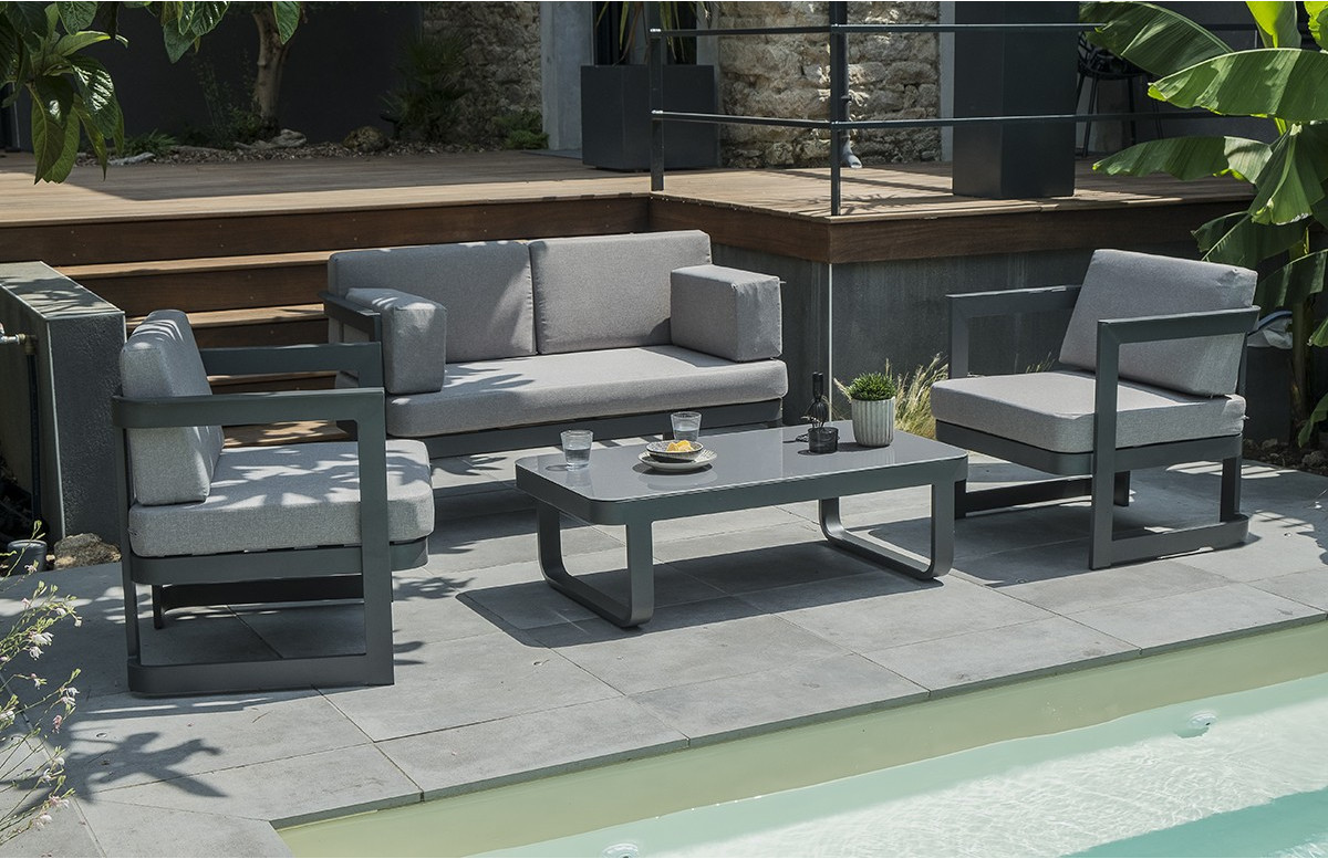 Salon De Jardin Aluminium 8 Places Leroy Merlin