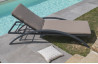 Bain de soleil en aluminium gris anthracite Alumob CONSTANCE