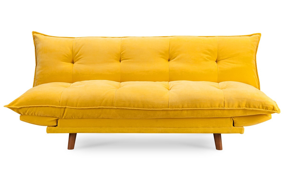 Canapé convertible jaune PILLOW