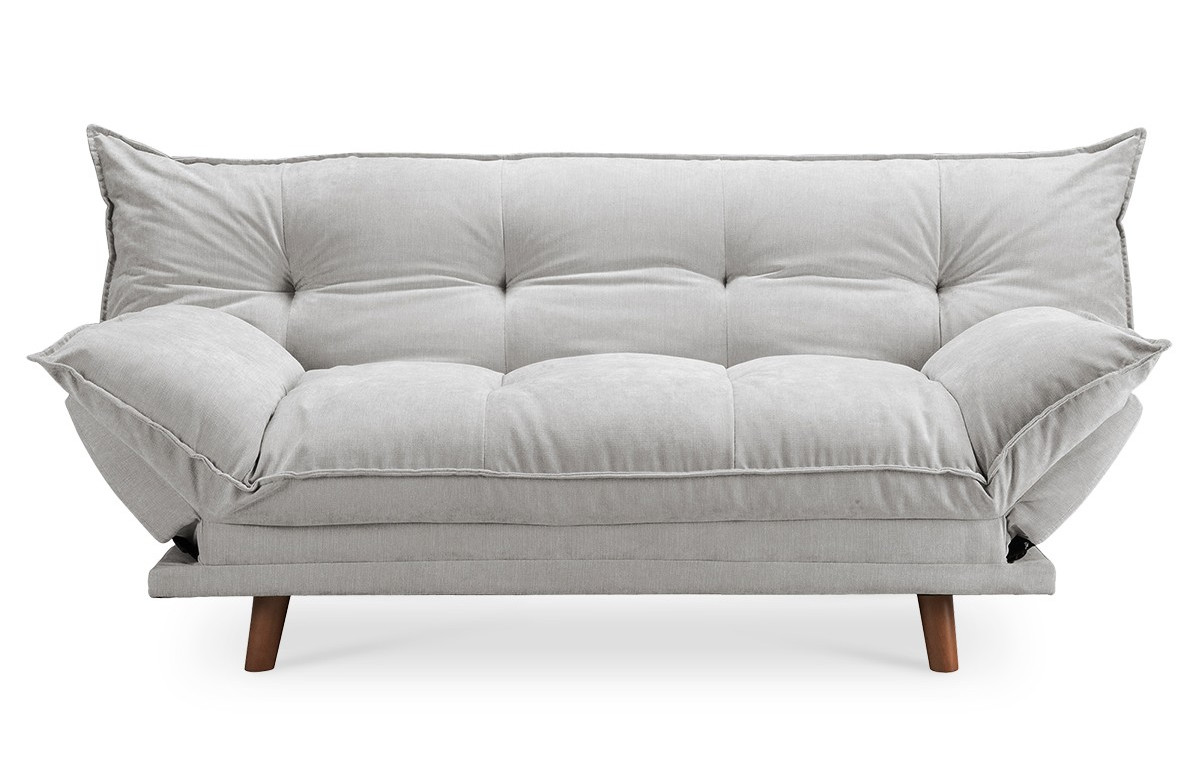 Canapé convertible gris PILLOW