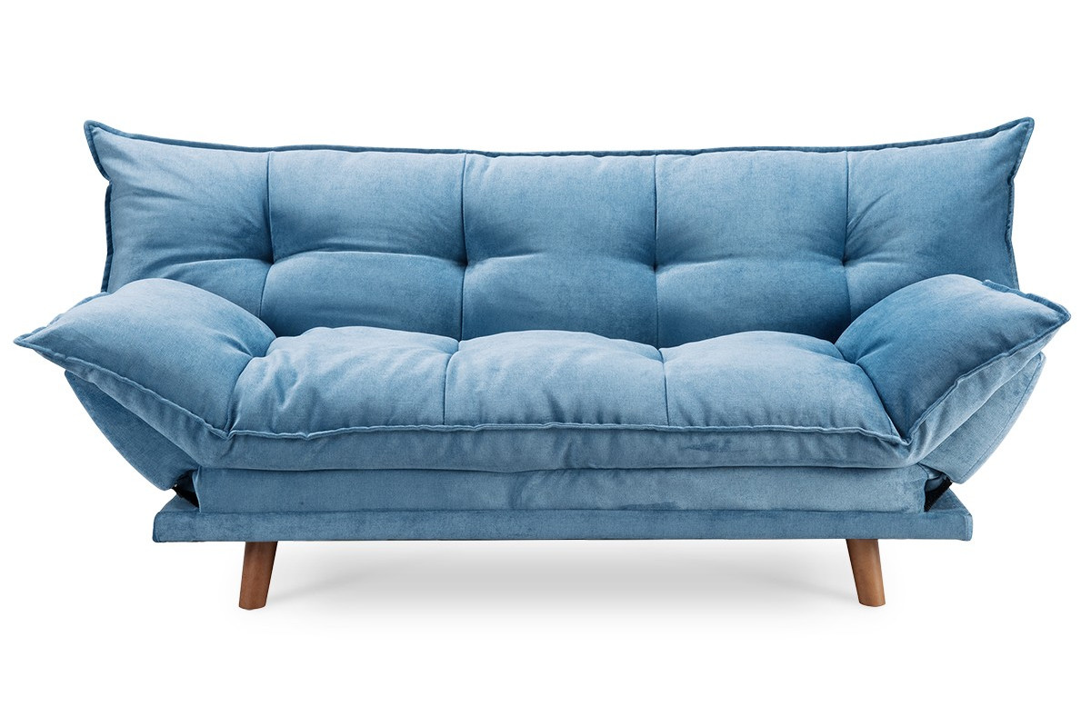 Canapé convertible bleu PILLOW