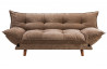 Canapé convertible chocolat PILLOW