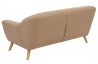 Canapé fixe scandinave 3 places MYLA beige