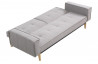 Canapé convertible en tissu House & Garden 3 places gris BELUGA